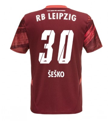 RB Leipzig Benjamin Sesko #30 Replika Udebanetrøje 2024-25 Kortærmet